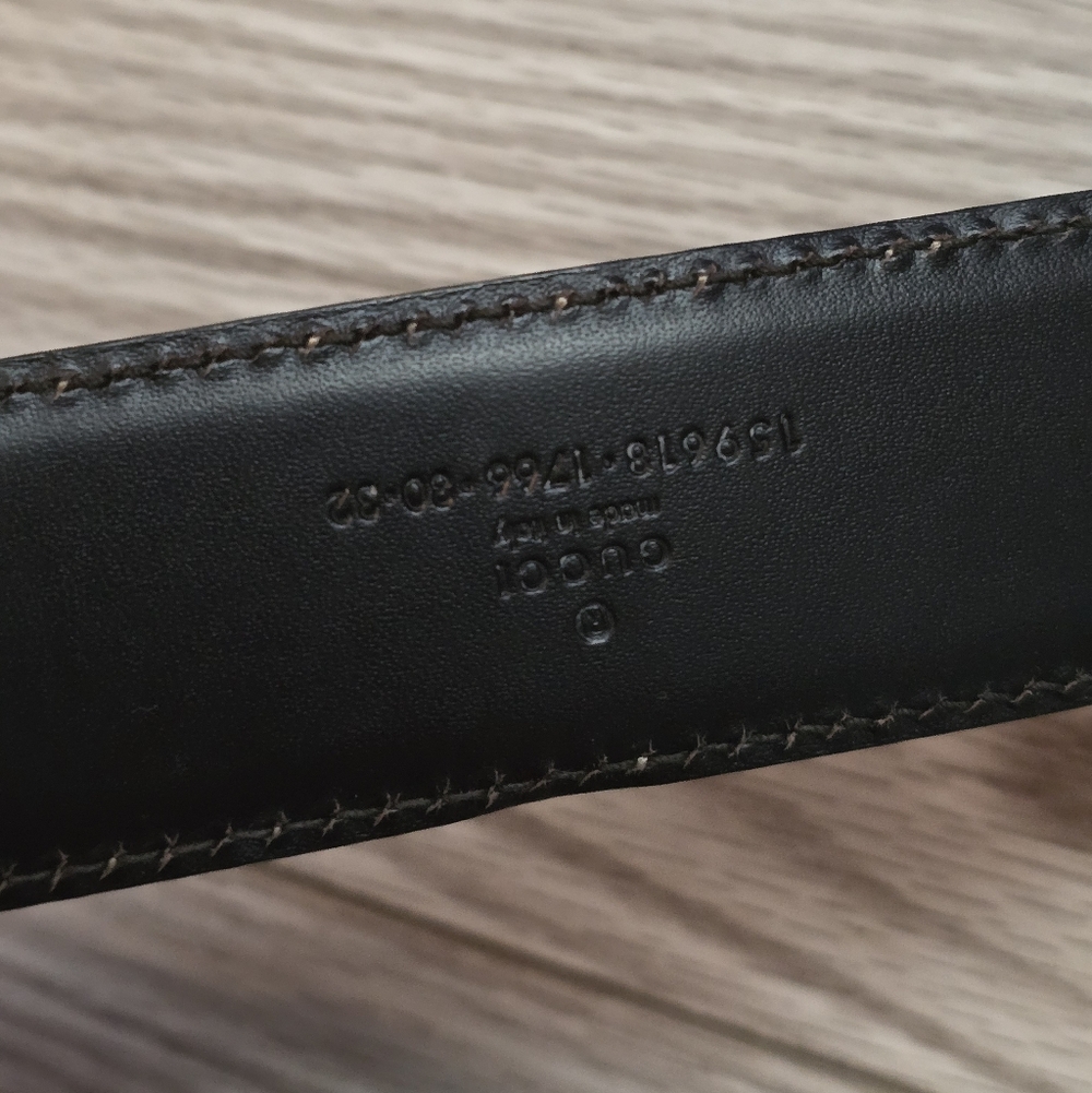 Gucci Leather Belt - Picture 7 of 8